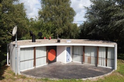 Photographie de la maison ronde de Binotto - Agrandir l'image, fenêtre modale