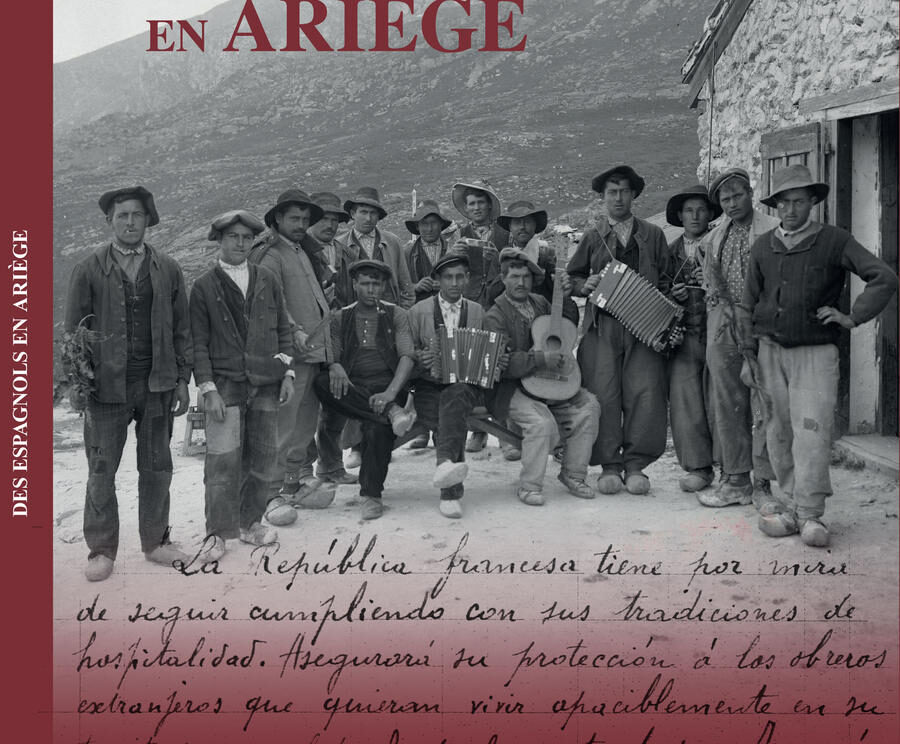 Couverture de la publication "Des Espagnols en Ariège".