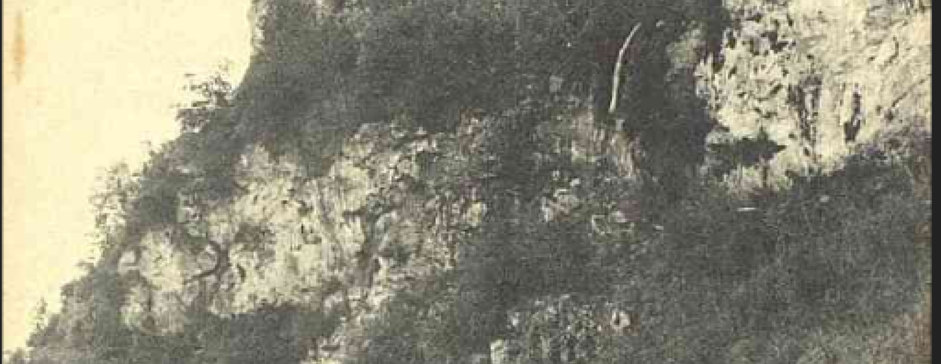 Carte postale du château de Sainte-Hélène à Foix