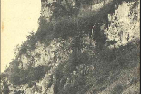 Carte postale du château de Sainte-Hélène à Foix