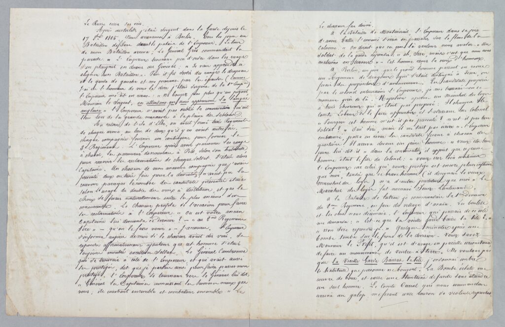 Lettre de Gabriel Joseph Heuillet au préfet de l’Ariège - Agrandir l'image, fenêtre modale