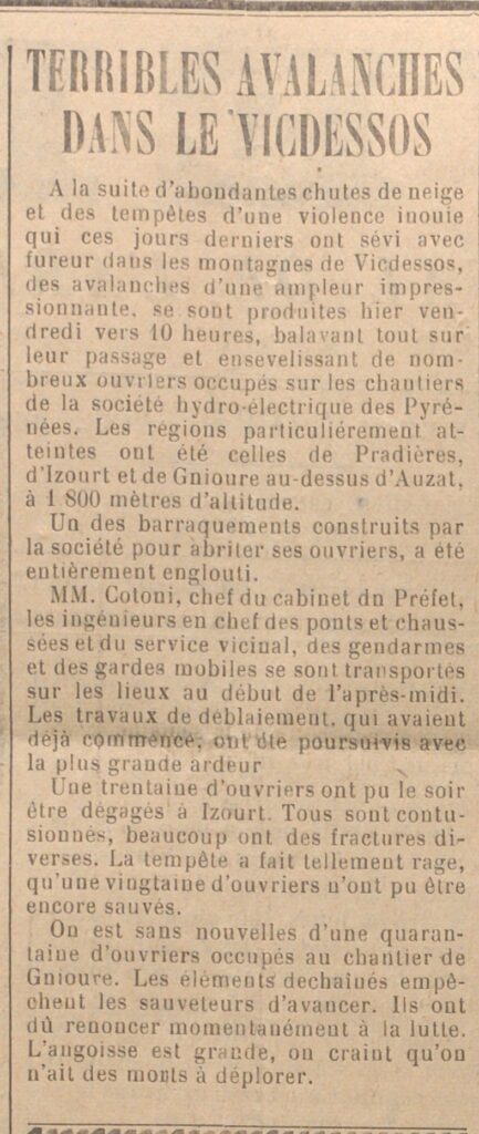 La recherche des risques naturels