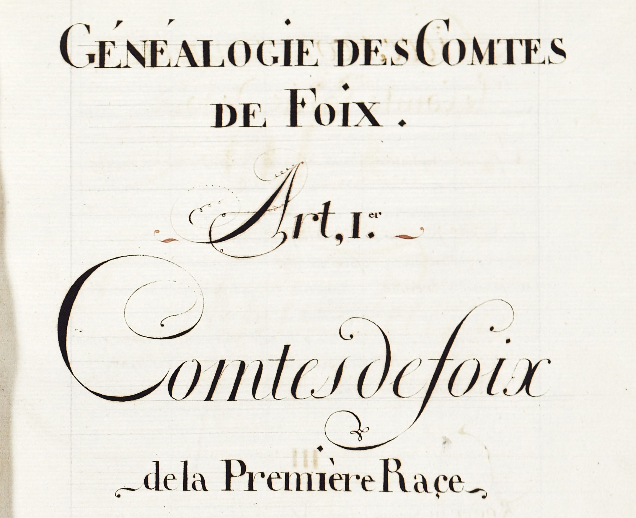 Comtes de Foix Archives départementales de l'Ariège